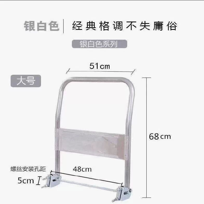 Trolley accessories parts, thickened folding pull rod, flat cart accessories, handle rack, plastic trolley special