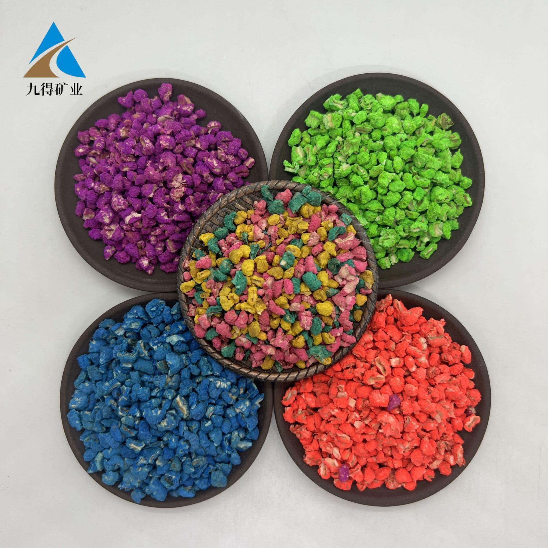 Sachet Filling Corn Cob Granules Dyed Corn Cob Colored Aroma Stones Polished Corn Cob Colored Nano Scent Stones