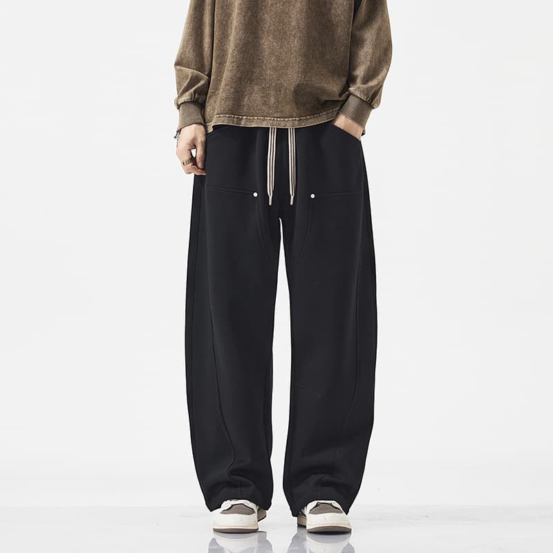 JYF-M8819 Spring/Autumn Teenage Boys Pants 2025 New Trendy Brand Handsome Sports Sweatpants