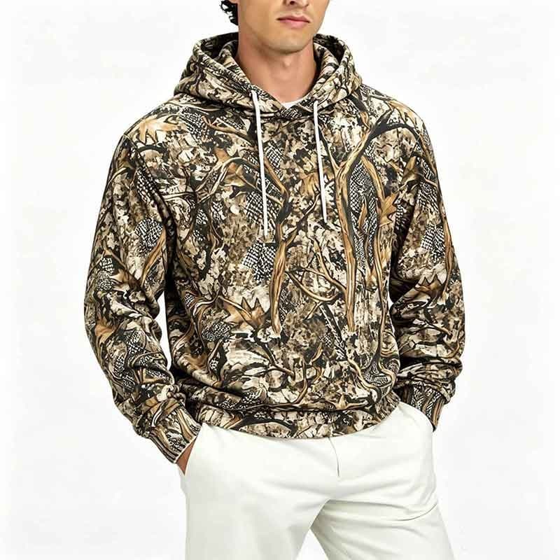 E-commerce foreign trade new hoodie sweatshirt pullover autumn and winter high street men's 3D printed sweatshirt versatile top