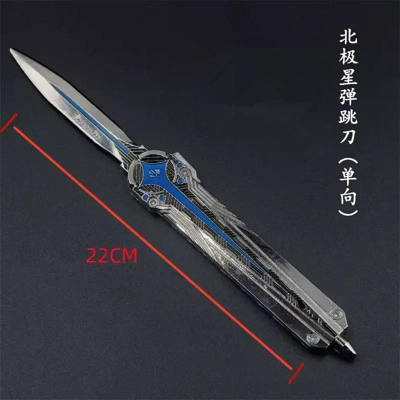 Delta Force Black Sea Battle Axe Shadow Blade Butterfly Knife Claw Metal Craft Ornament Model Toy