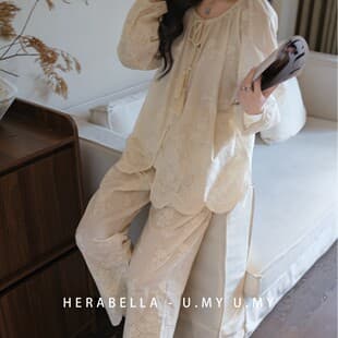 Cross-border Exclusive French Pure Cotton Lace Trim Plus Size Long Sleeve Pajama Cardigan for Women, Casual Homewear