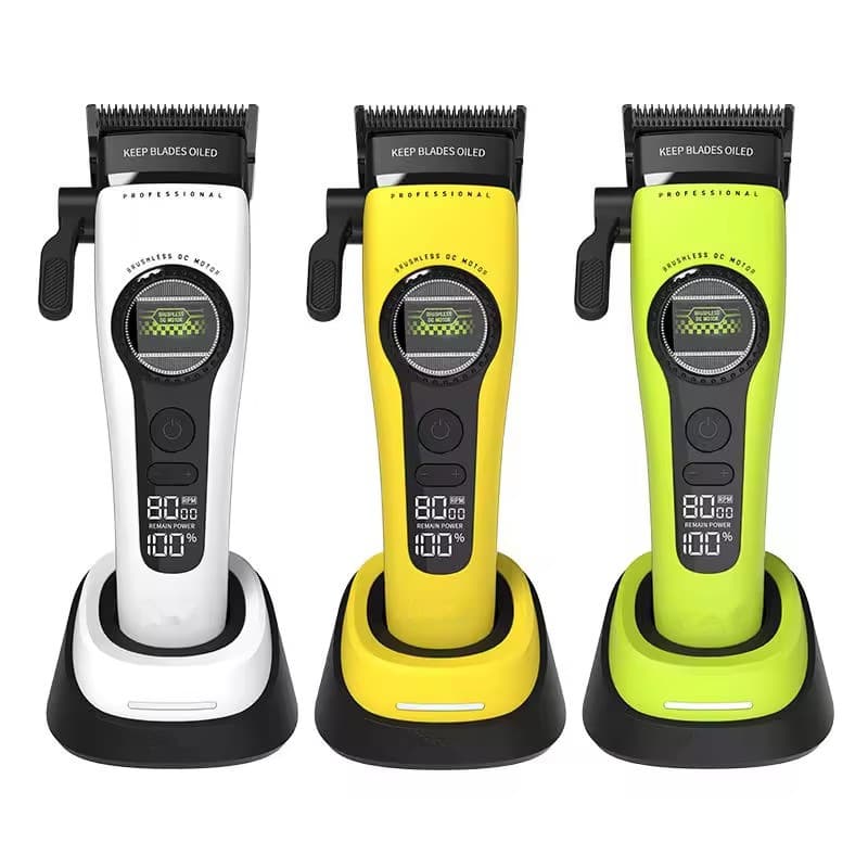 SK Cross-Border Hot-Selling External Rotor Electric Hair Clipper, Salon-Specific Brushless Hair Trimmer, Kemei Polycolor Hair Clipper