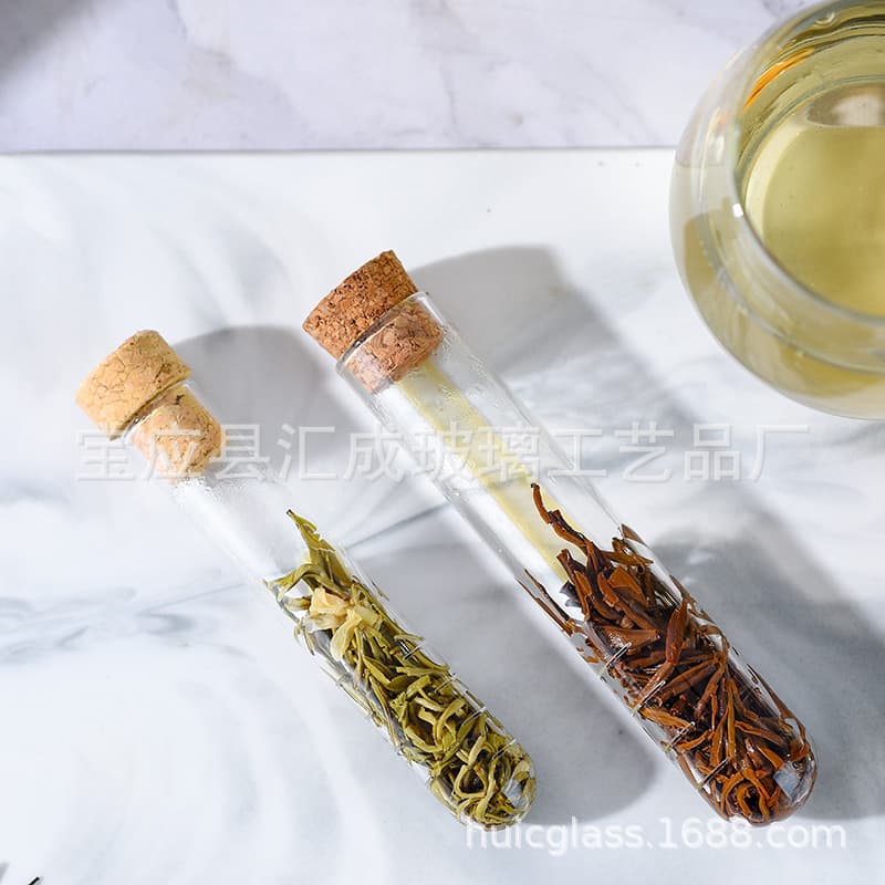 Custom Creative Glass Test Tube Tea Infuser, Tea Strainer, Tea Set Accessories, Tea Leaf Filter