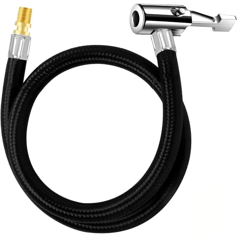 Car Air Pump Extension Hose Quick Inflation Chuck Tire Quick Inflation Hose Air Pump Inflation Tube