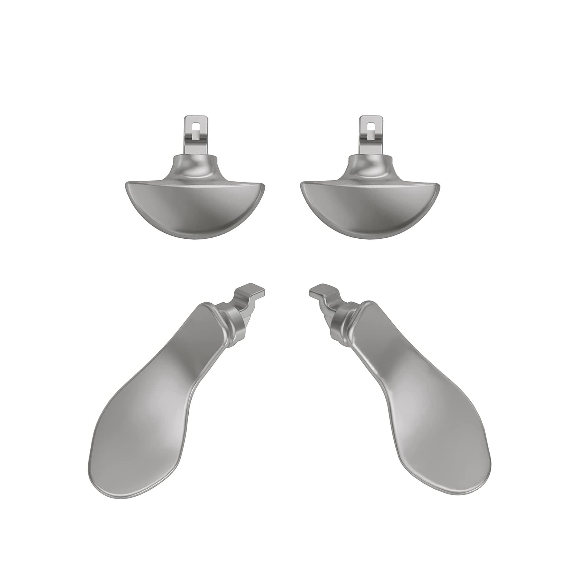 PS5 Edge Elite Controller Metal Back Button Paddles PS5 High Saturation Color Paddles 4pcs Custom Mold