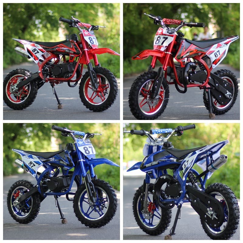 49CC Kids Dirt Bike KTM Two-Wheel Off-Road Mini Sand Bike Small Racing Car Cross-Border Drop Shipping