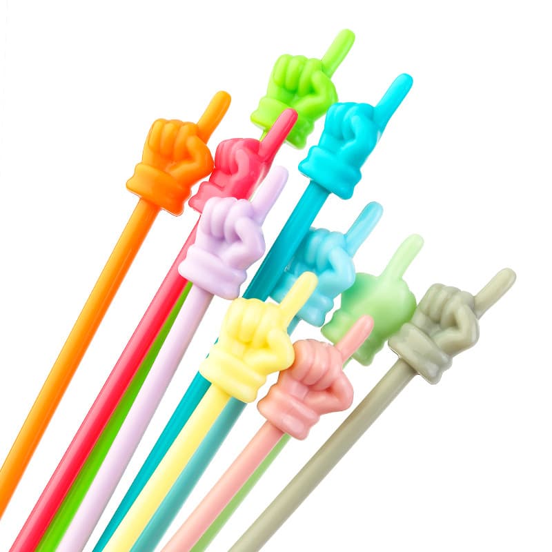 Macaron Color Early Education Children's Reading Pointer Kids Reading Cute Creative Finger Teaching Pointer Indicator Stick