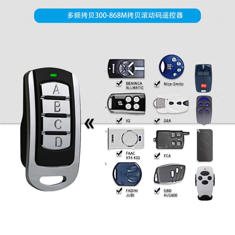 250-868MHz Wireless Remote Control Roller Shutter Garage Door