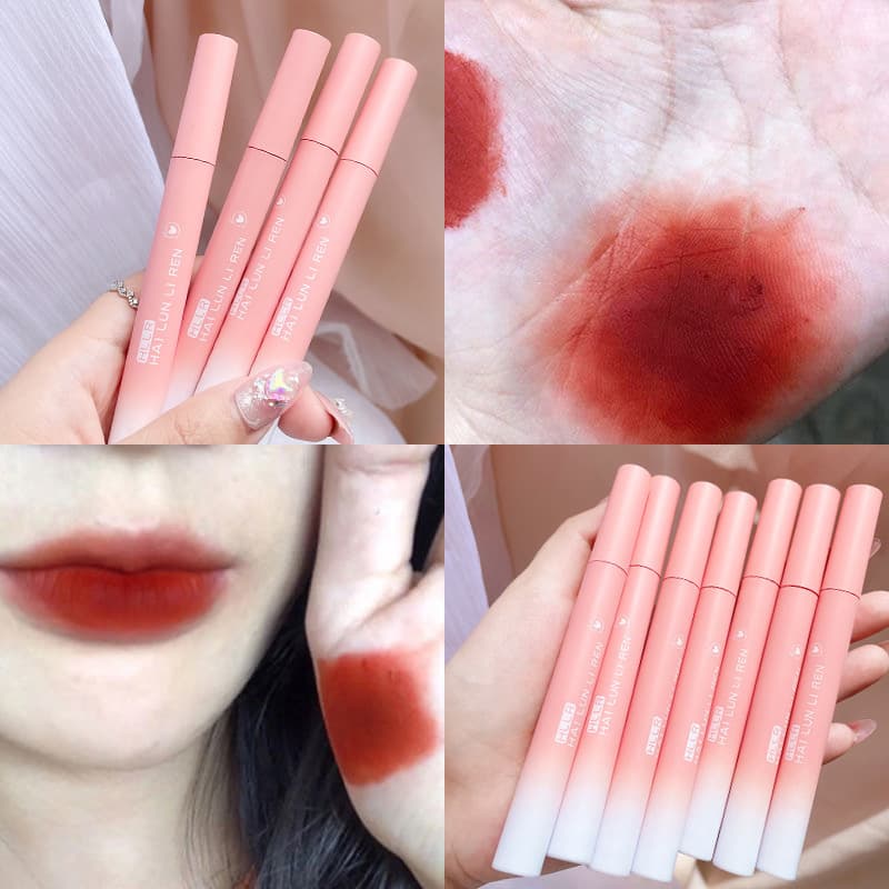 Helen Beauty Lip Glaze TikTok online Red live lipstick velvet matte cross-border makeup wholesale one-piece delivery