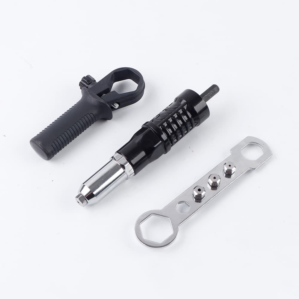Cross-border Aluminum Alloy Rivet Gun Electric Drill Rivet Core Conversion Head Rivet Nut Gun Converter Electric Rivet Gun
