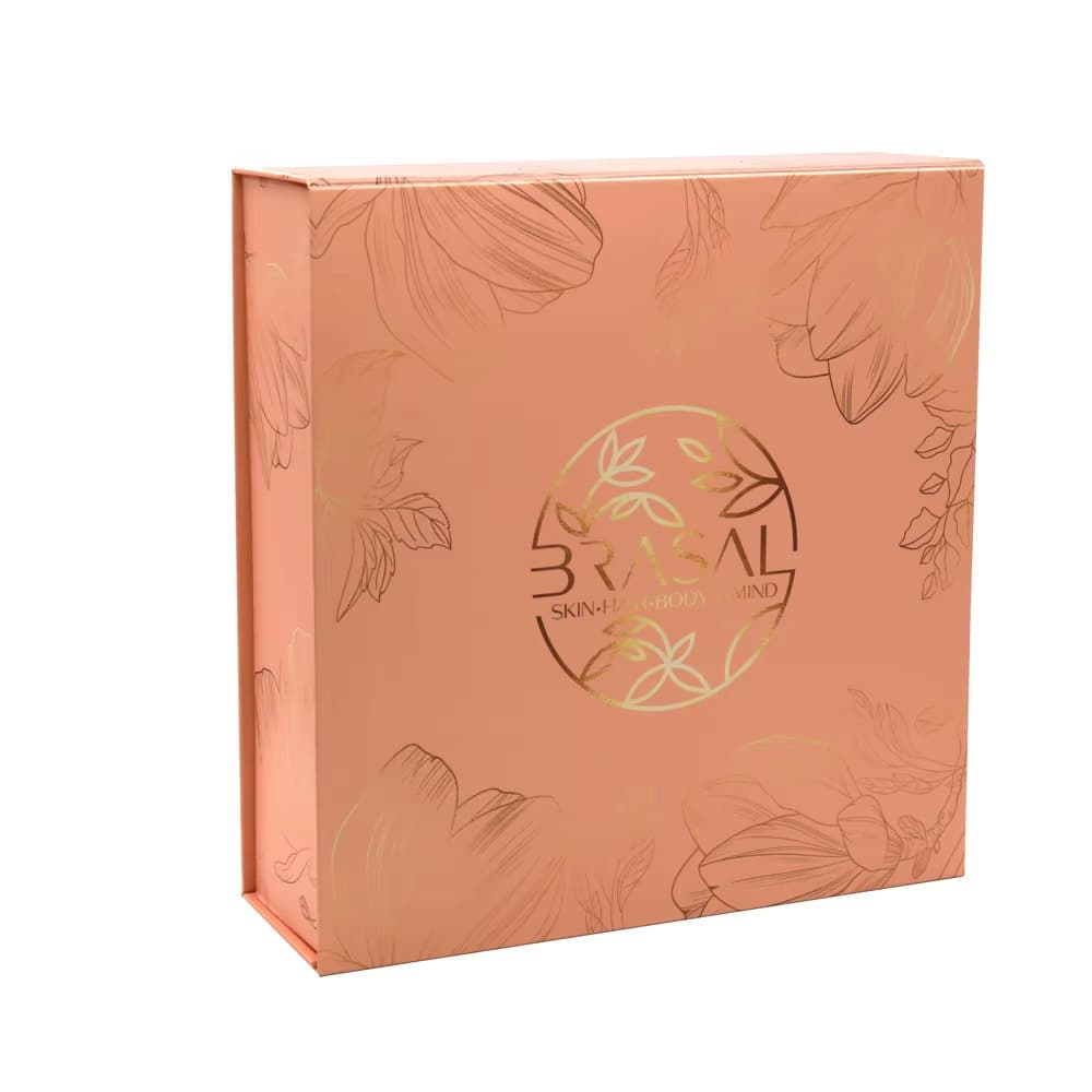 Custom High-end Digital Print Perfume Skincare Set Gift Box