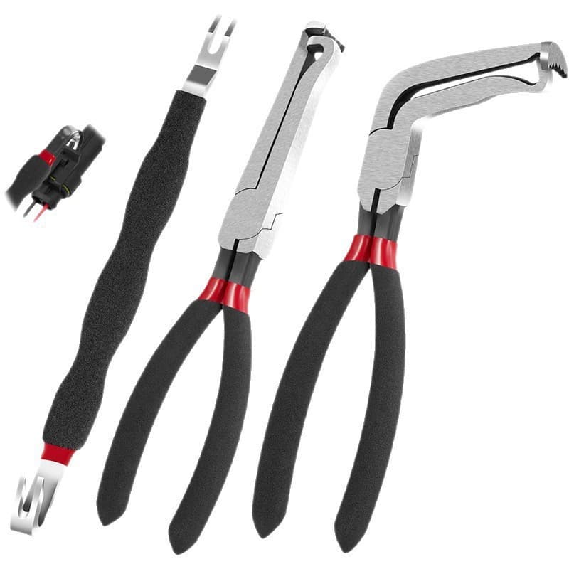 Cross-border new hot-selling bolt cutter multi-purpose automotive maintenance pliers for cutting wires, tubing, and separating cables.