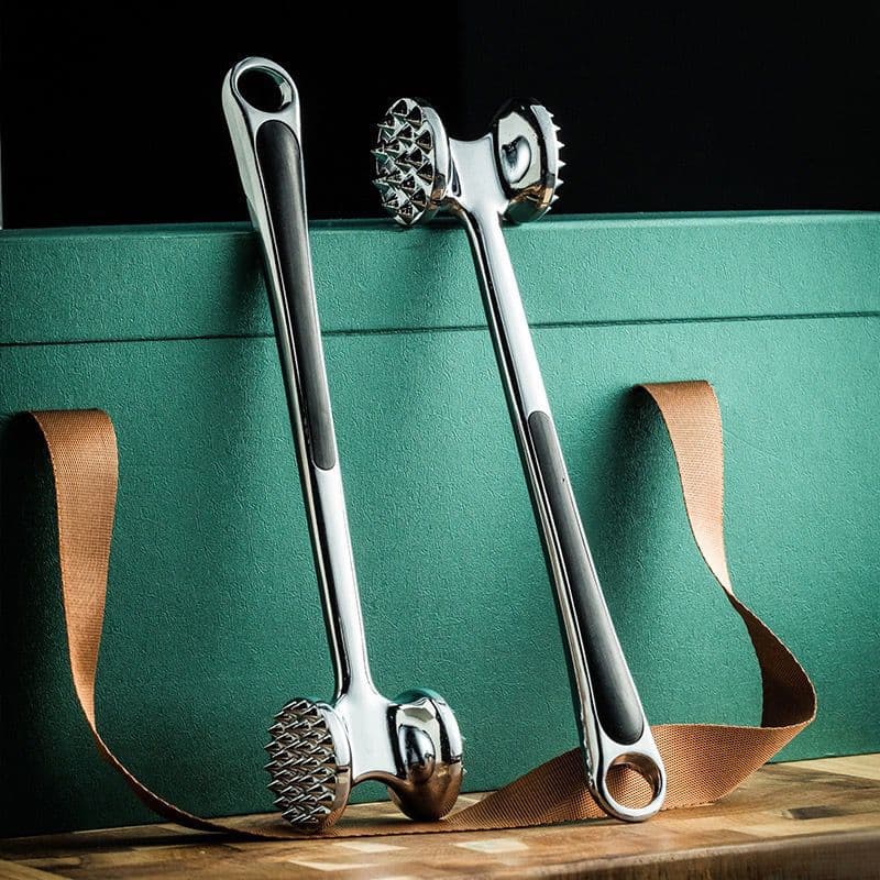 Double-sided steak tenderizing hammer, beef pounding tool, household meat tenderizer, pork chop pounding hammer, specialized tool