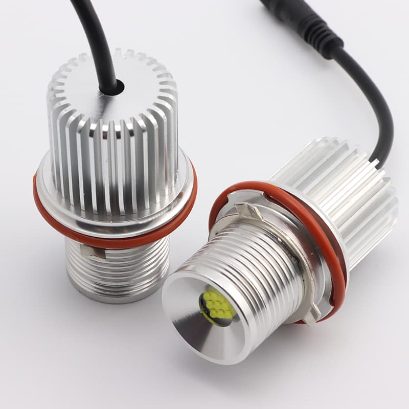 Compatible with BMW E87 E39 E60 E61 E63 E65 E66 E83 E53 45W Angel Eye Headlight