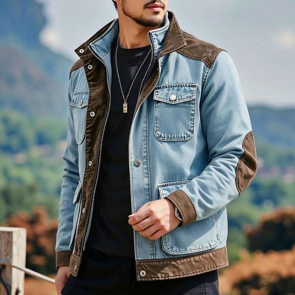 New Style Denim Men's Jacket - AliExpress Cardigan Casual Sportswear for Men