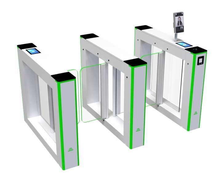 Amusement Park Access Control, Non-Powered Management System, Turnstile Passage, Non-Powered Access Gate