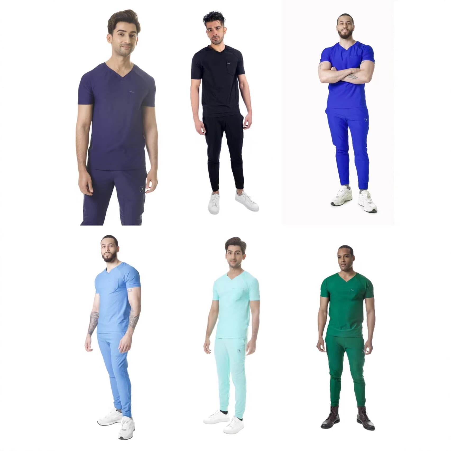 Men's Cross-border Beauty Salon Operating Room Doctor Work Uniform Surgical Gown Quick-Dry Comfortable Stretch Hand-Washing Suit Set