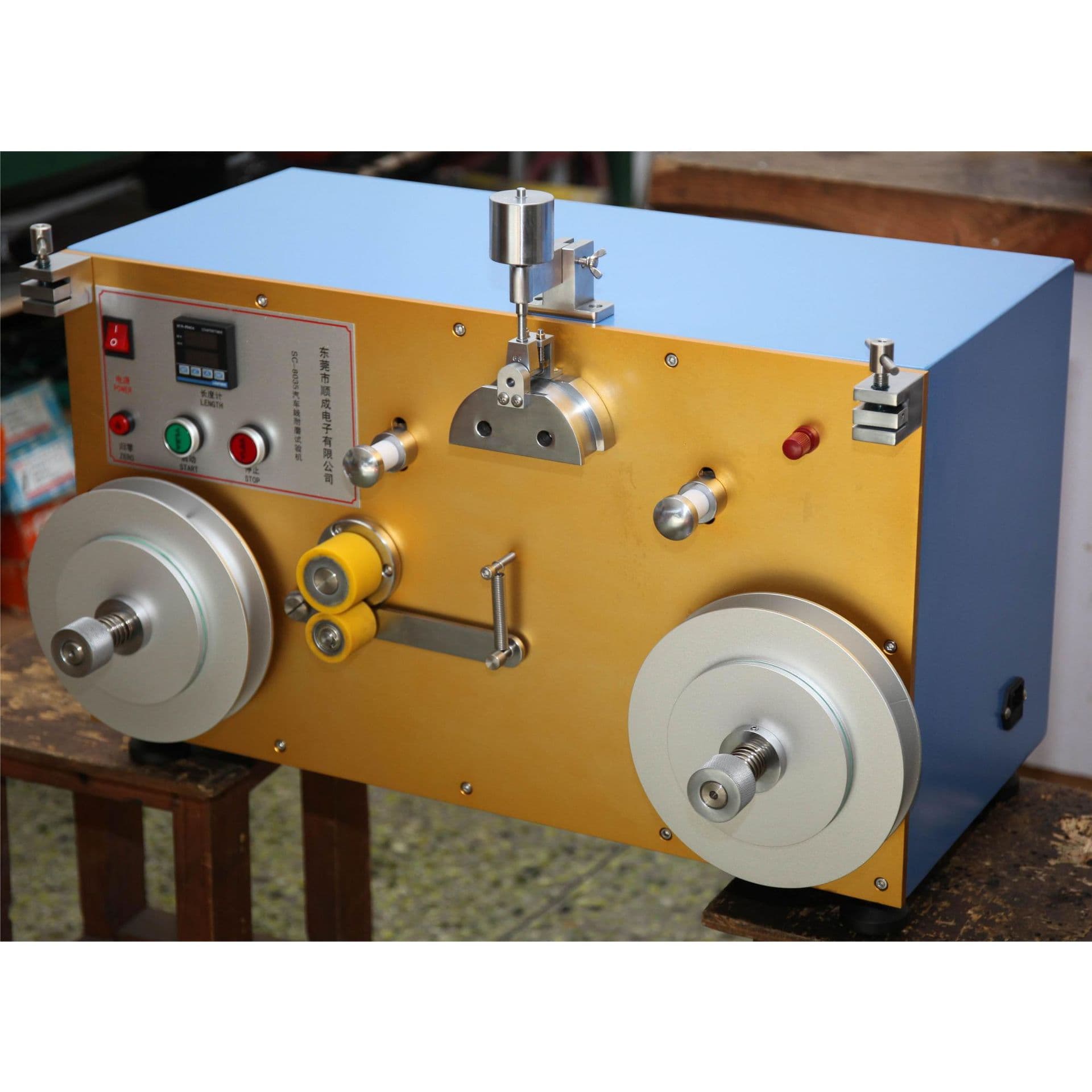 Automotive Wire Sand Belt Abrasion Tester, Low Voltage Wire Drag Abrasion Tester, Pincheng Instrument SC-8035