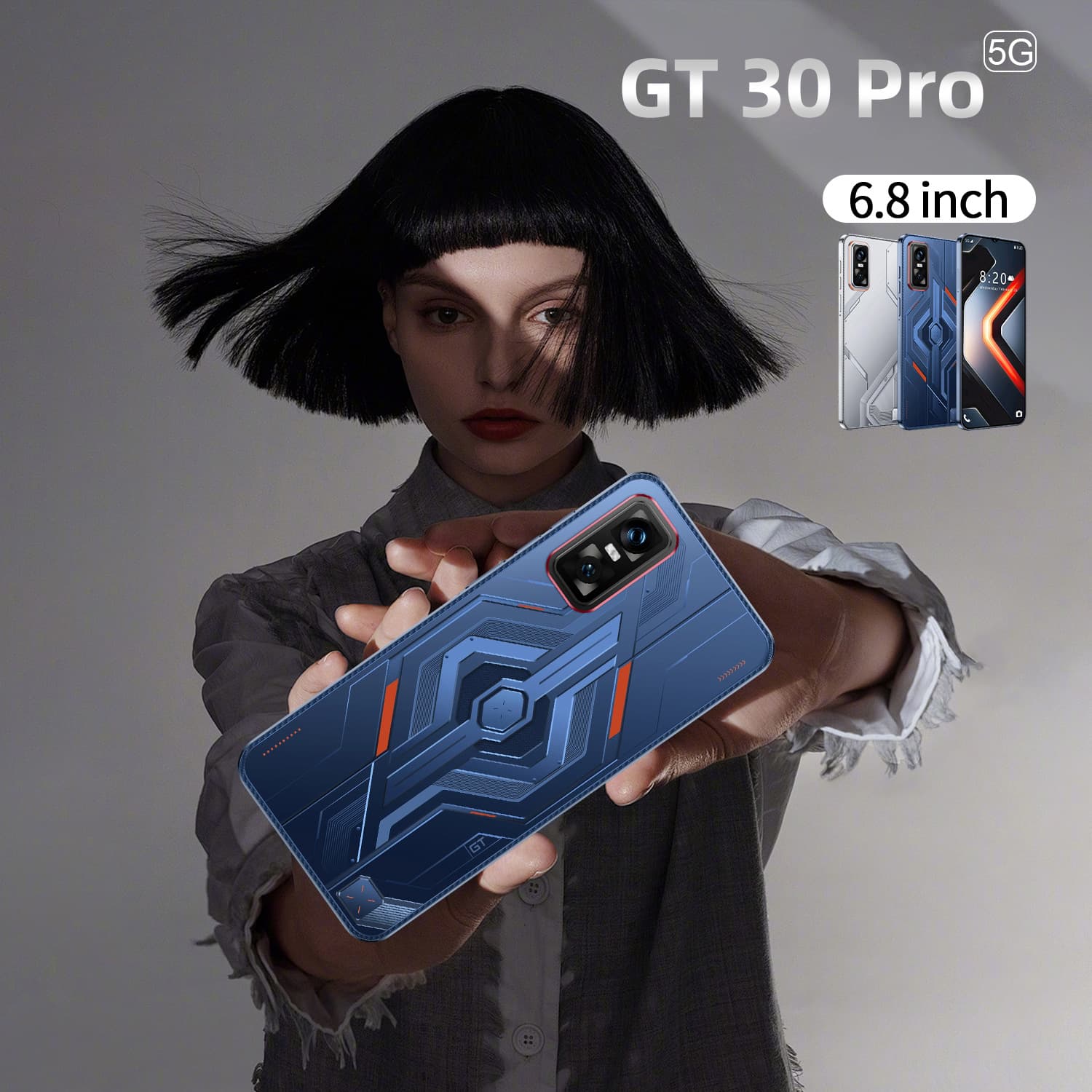 The popular GT 30 pro is exclusively for cross-border mobile phones. Large capacity and large battery. Factory direct supply. Large quantity and excellent price.