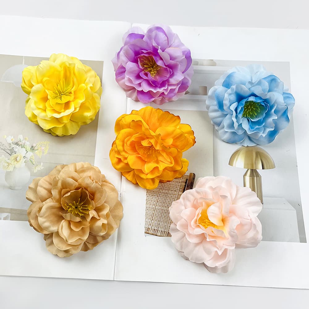 Forest simulated flower melaleuca delphinium flower head diy hairpin headdress material package accessories home souvenir flower arrangement
