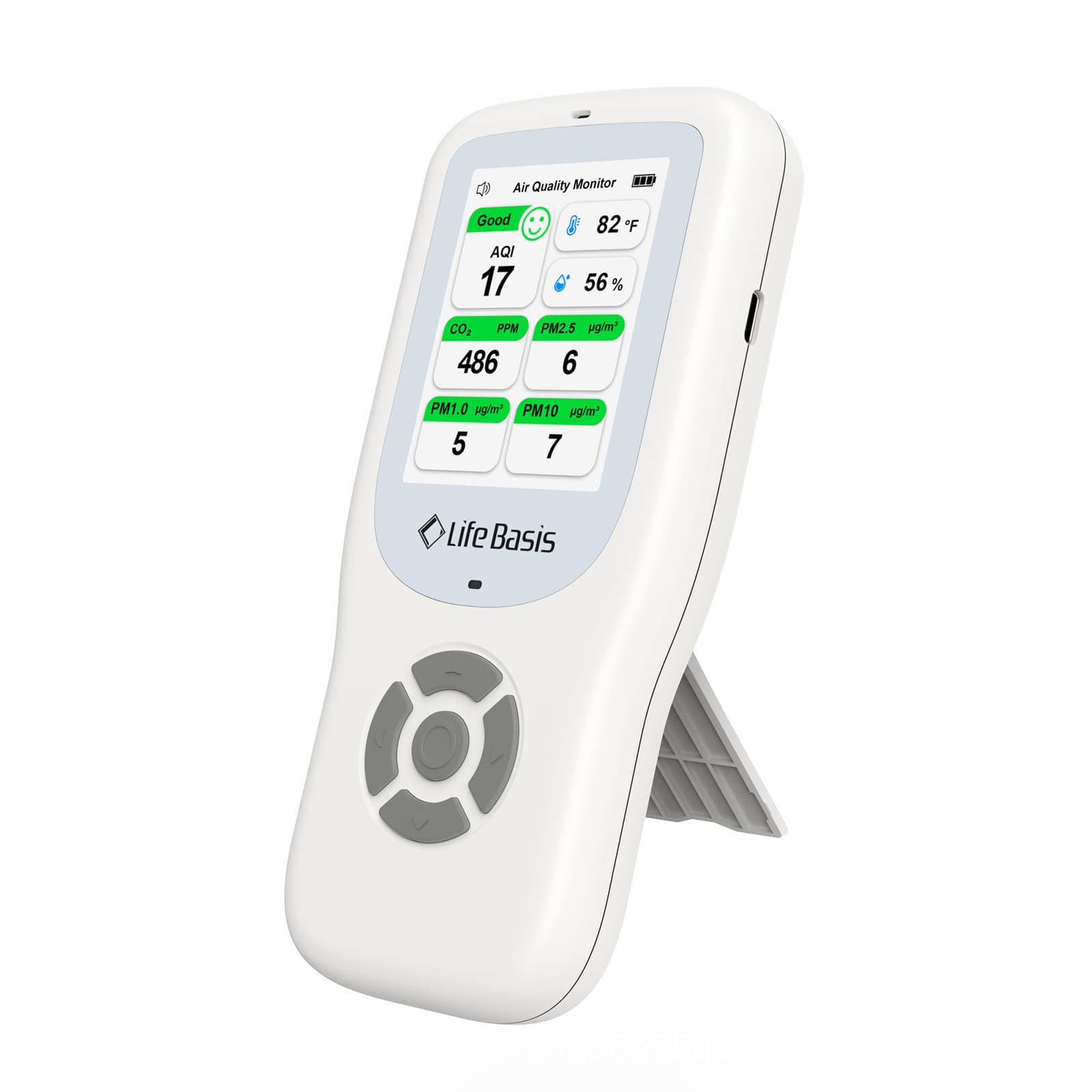 10-in-1 New Multifunctional Air Quality Tester Carbon Dioxide Dust PM2.5 Cross-border Trade