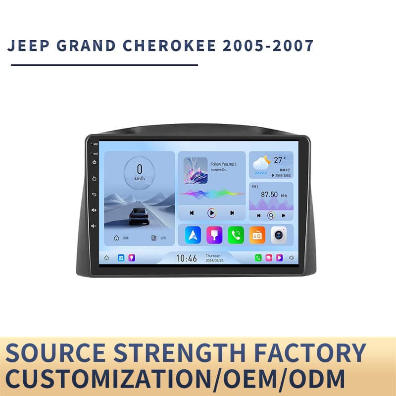 For Jeep Grand Cherokee Large Screen Navigation Car Stereo Multimedia Player GPS