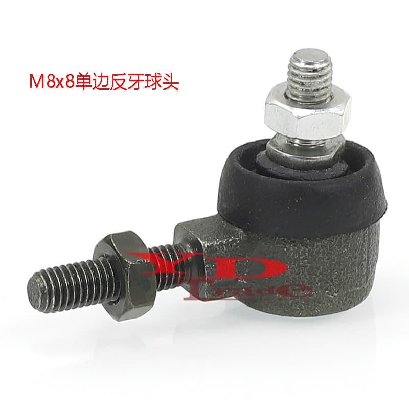 ATV Dune Buggy Modification Parts Go-Kart Four-Wheel Motorcycle M8x8 Reverse Thread Rocker Arm Ball Joint