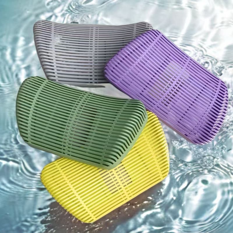 Cervical cooling pillow summer cool-feeling office/home/car use lumbar support cushion, portable for naps/military training