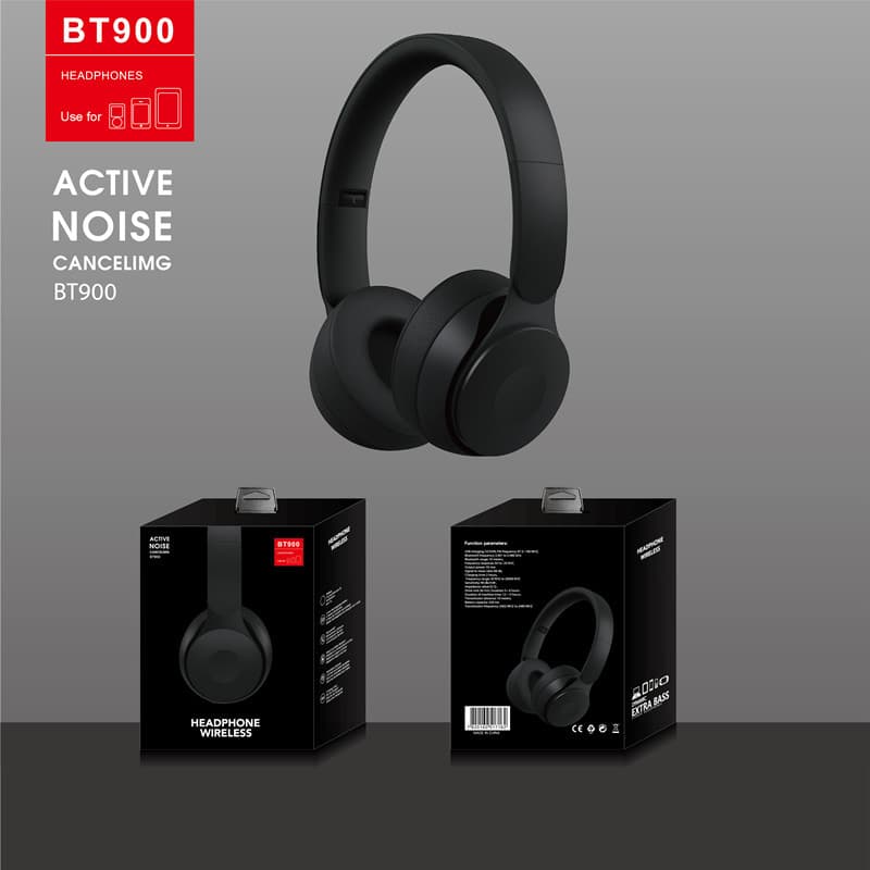BT900 Over-Ear Headphones Wireless Bluetooth Heavy Bass Calling Foldable H Bluetooth 5.0