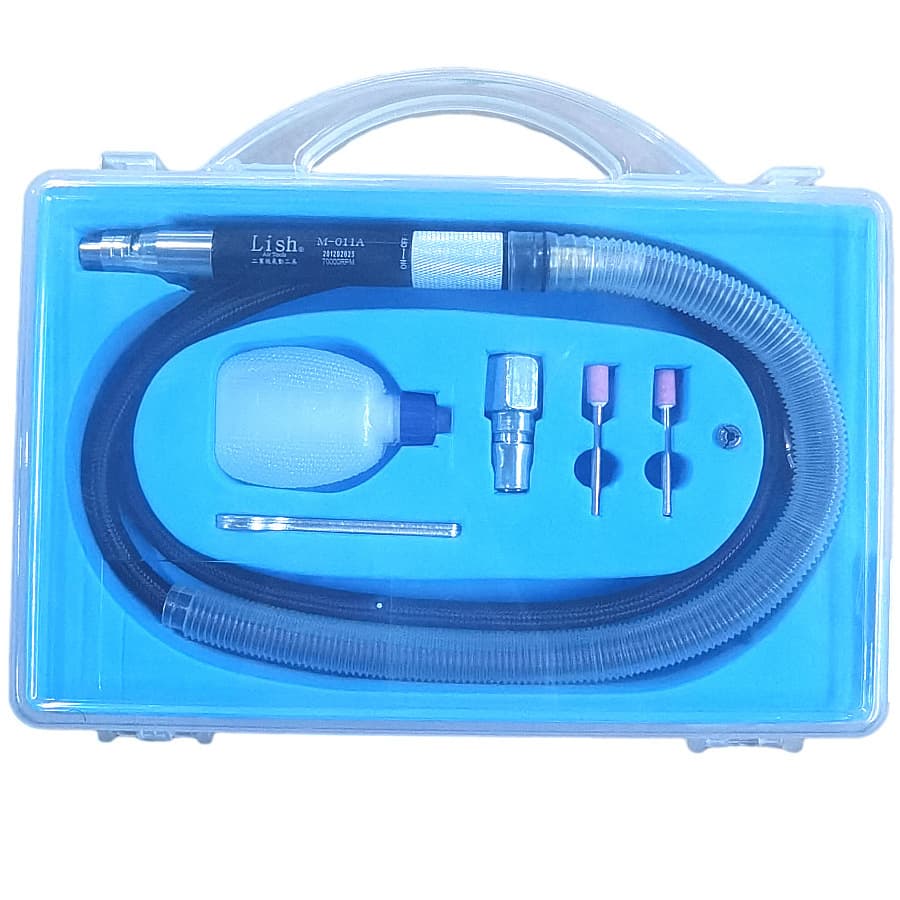 Lish Air Grinding Pen Set Pneumatic Engraving Machine Air-Powered Polisher Engraving Pen Grinder M-011A