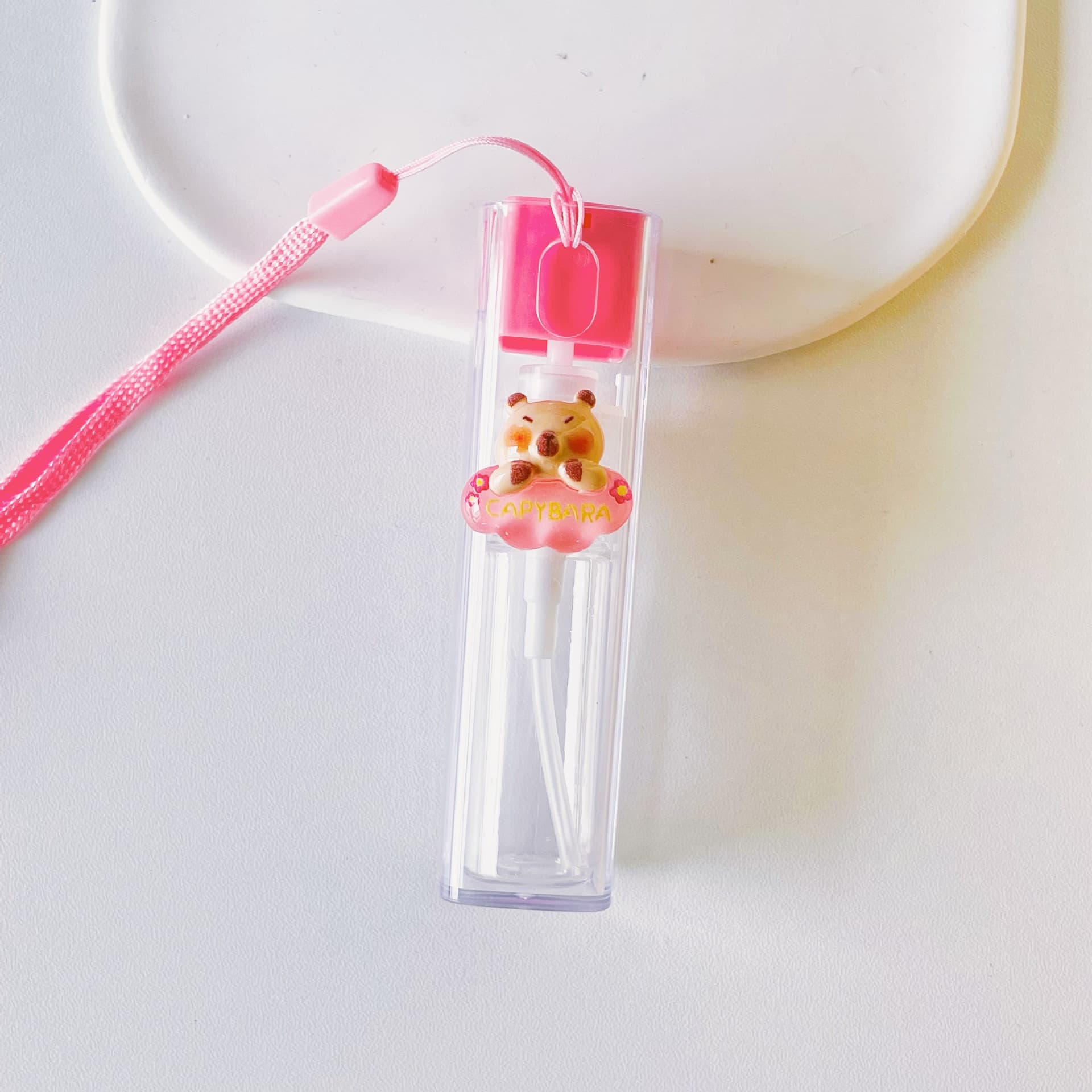 Long Rope Sprayer Children's Toy Watering Can Small Spray Bottle Cute Necklace Spray Bottle Mini Water Spray Bottle for Students