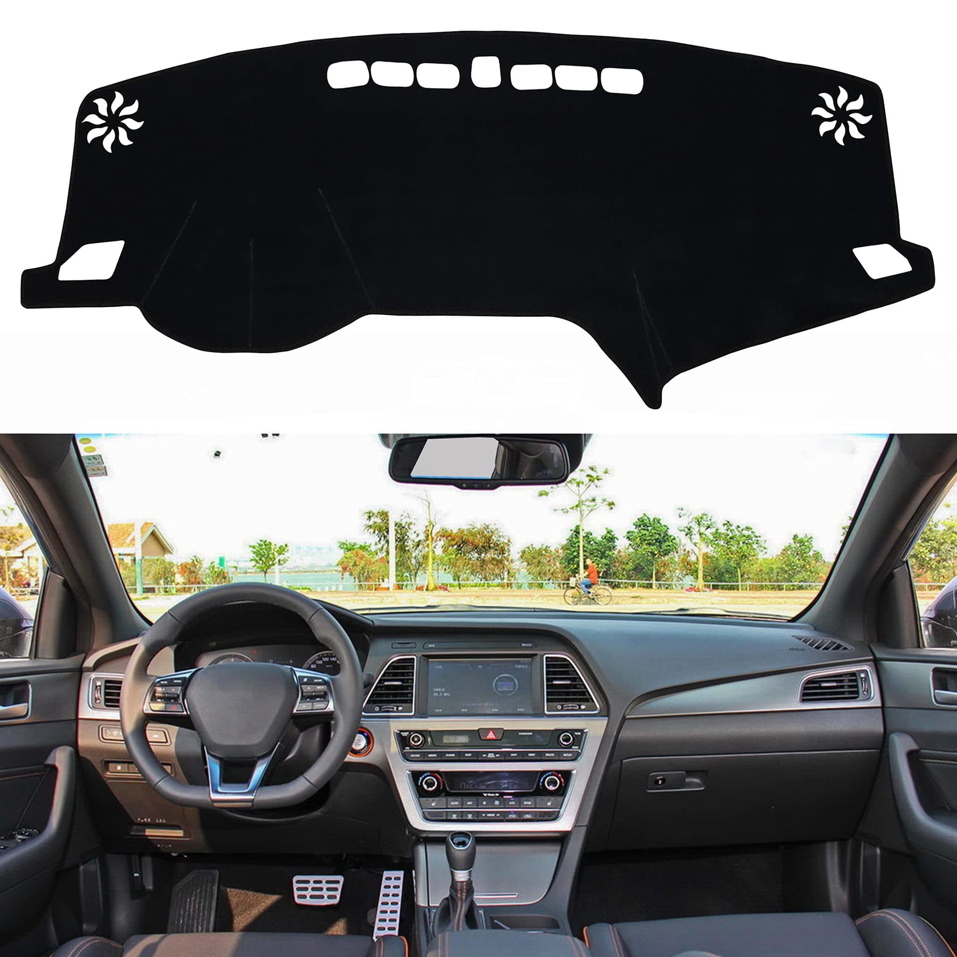 Cross-border applicable for Hyundai Sonata car dashboard cover sun shade mat