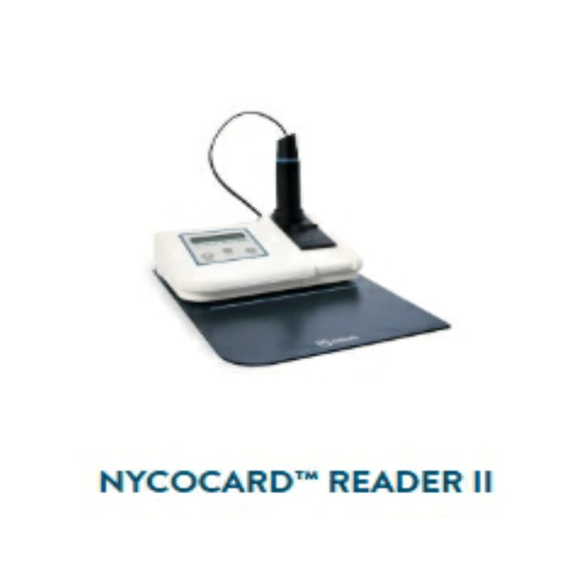 Abbott NycoCard™ Reader II Analyzer: Reliable results, stable measurements, high sensitivity, and fast efficiency.