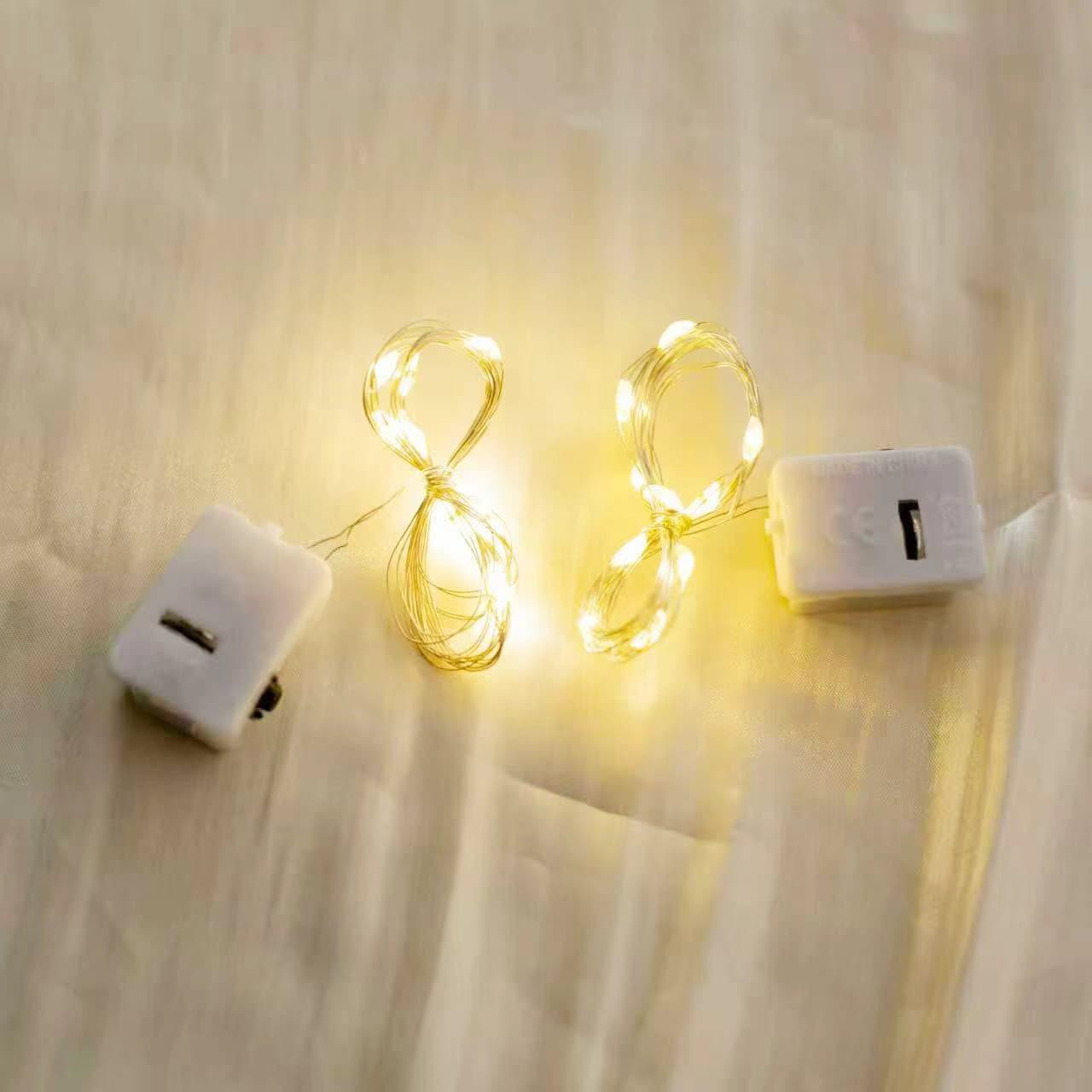Copper Wire Fairy Lights String for Flowers, Gifts, Cake, Christmas Decoration, Atmosphere Lighting, Waterproof LED String Lights