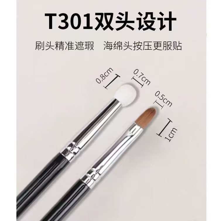 NMKL Teacher Mao Same Style Makeup Brush T301 Dual-Ended Concealer Brush T22 Spot Beauty Dual-Ended Design