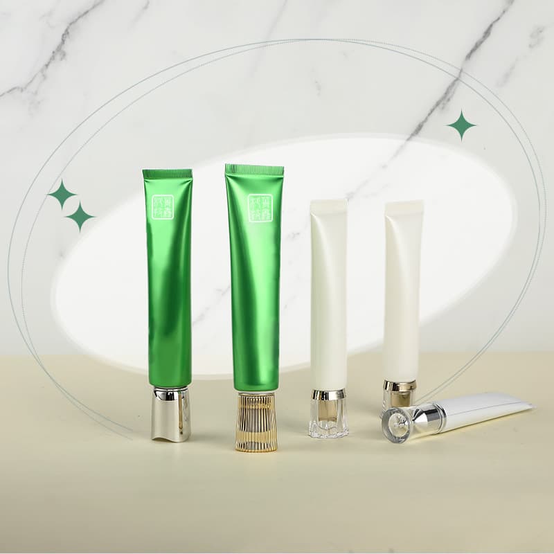 Factory direct supply of 30ml eye cream tube packaging, high-end cosmetic aluminum-plastic tube packaging factory, new tube bottles