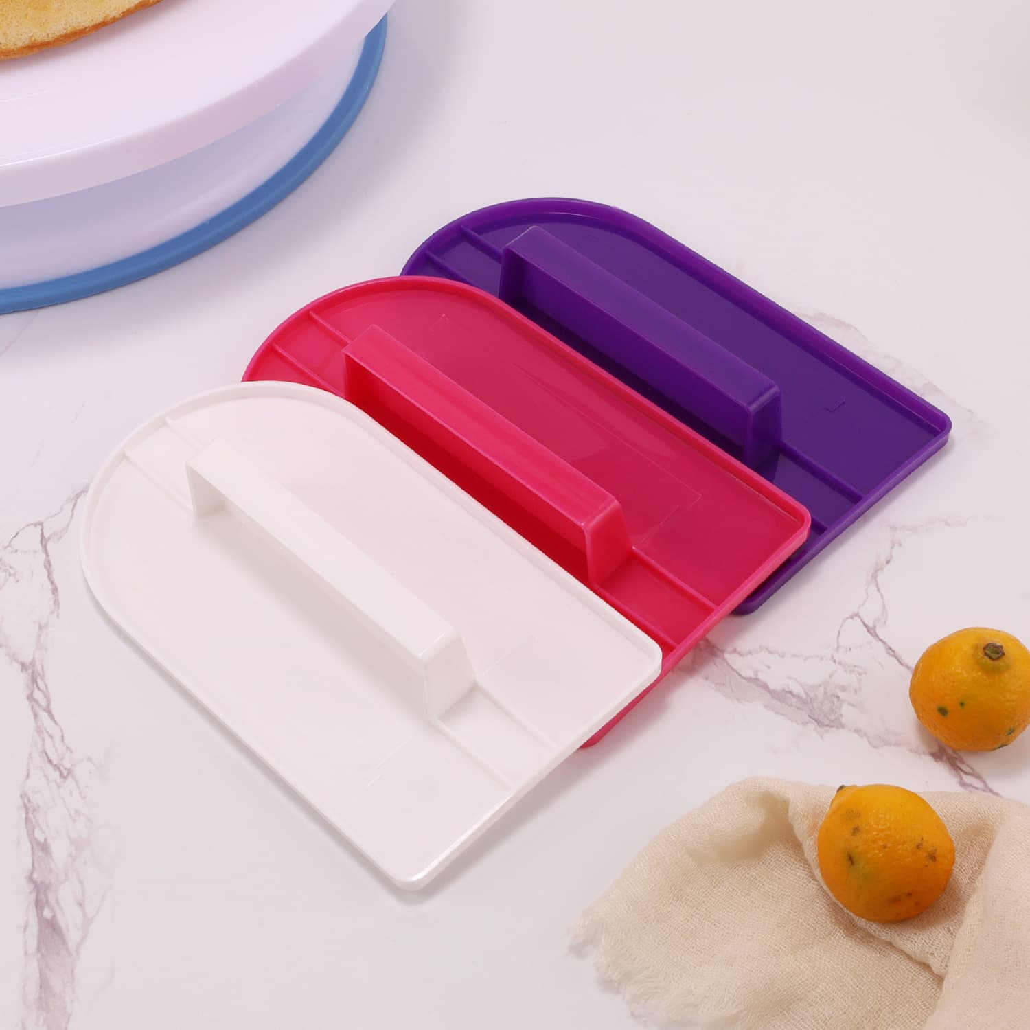DIY Baking Tool Cake Surface Smoother Manual Cream Cake Spatula Fondant Cake Tool