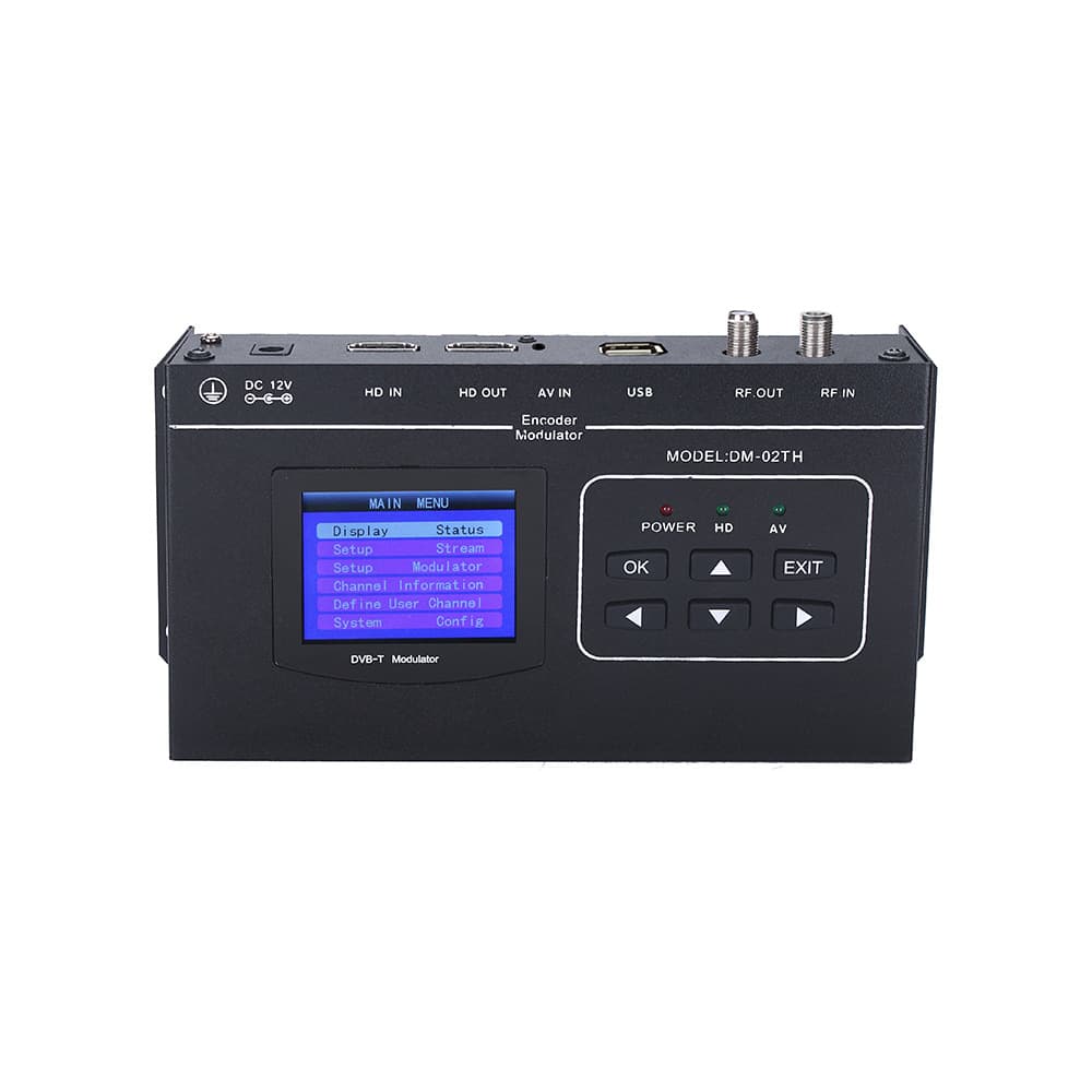 Single-Channel Agile HD Modulator English Version Exportable Multi-Standard Optional
