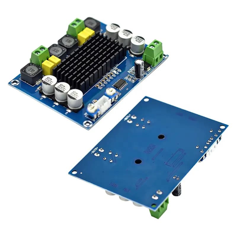 XH-M542 mono digital power amplifier board instead of TPA3116 digital audio amplifier board 12-26V