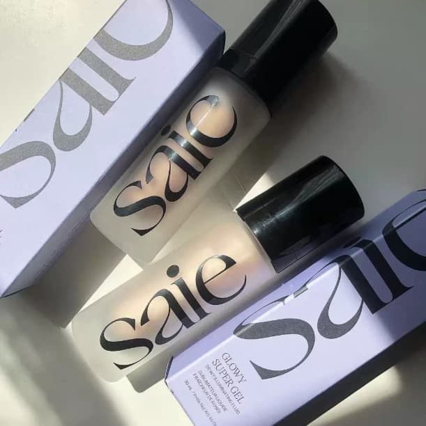 Middle East Influencer-Approved Saie Dupe Water Glow Primer Gel, Creates Clear Glowing Base, Radiant Long-Wear Makeup Primer