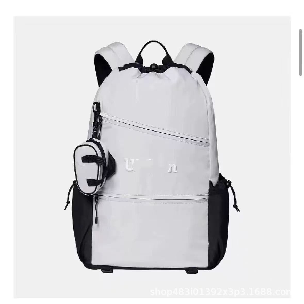 Weir College College Student Simple Casual Backpack Tennis Niche Lightweight Travel Backpack Men's and Women's Sports Backpack