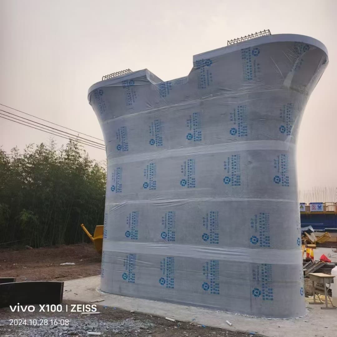 Concrete Bridge Pier Body, Road Base Layer Curing Film, Water Energy Polymer Moisturizing Insulation Engineering Film