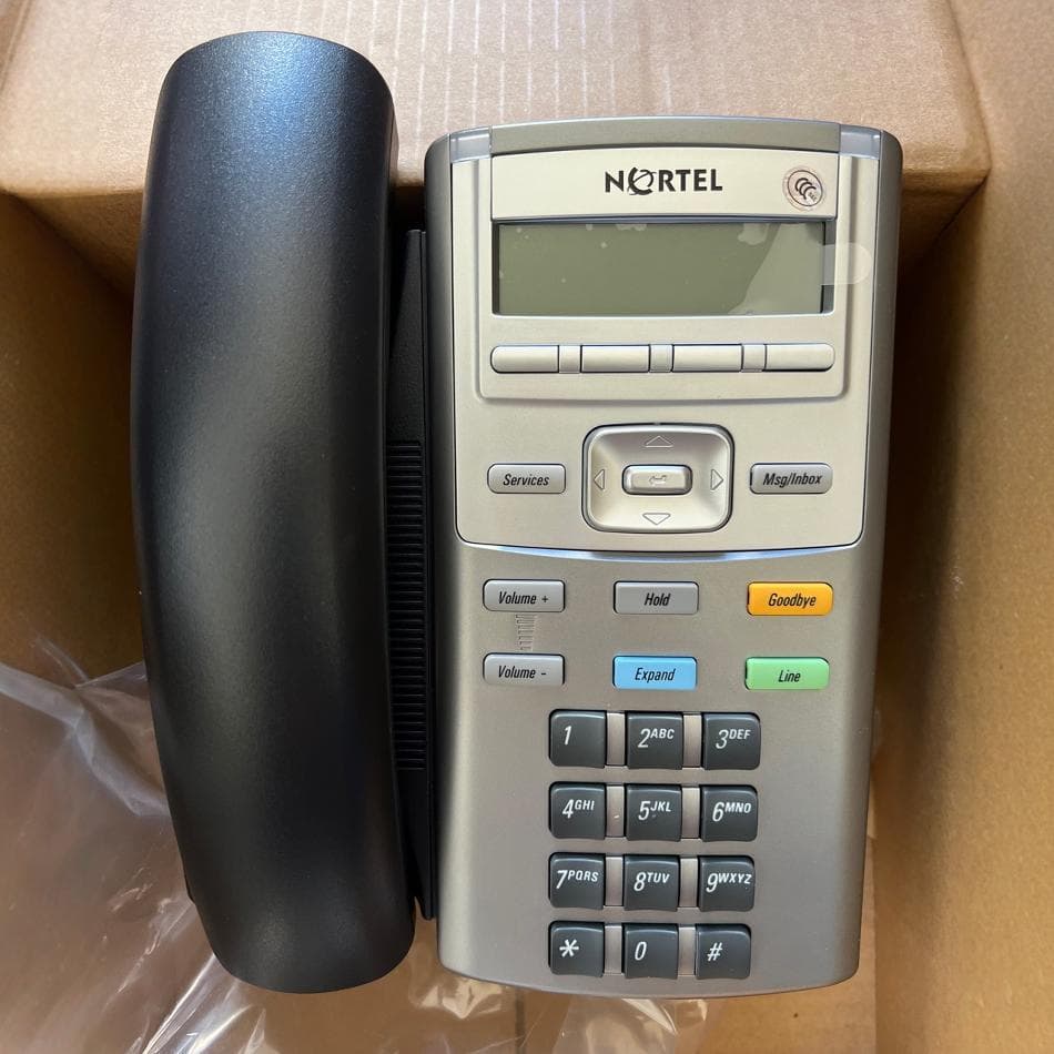 Nortel NRTEL IP Phone 1110-Graphte Telephone Desk Phone Brand New Original Genuine