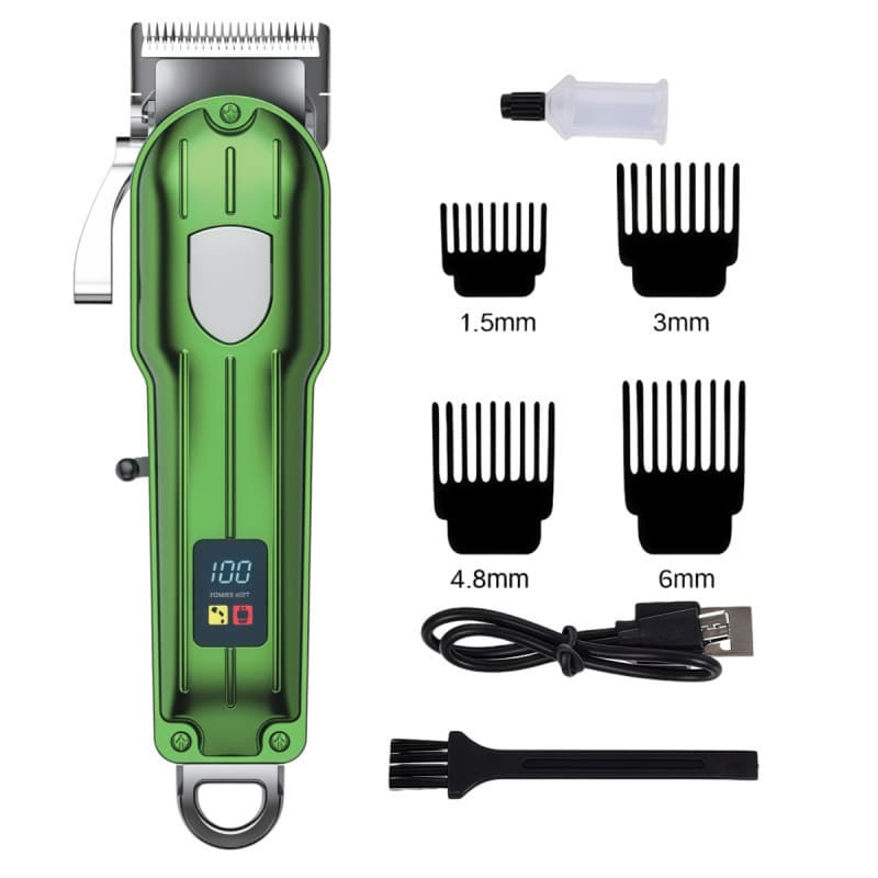 Best-Selling Hair Clipper Trimmer for Cross-Border Sales, All-Family Bald Head Tool, Fully Automatic Rechargeable Adult Version Wholesale