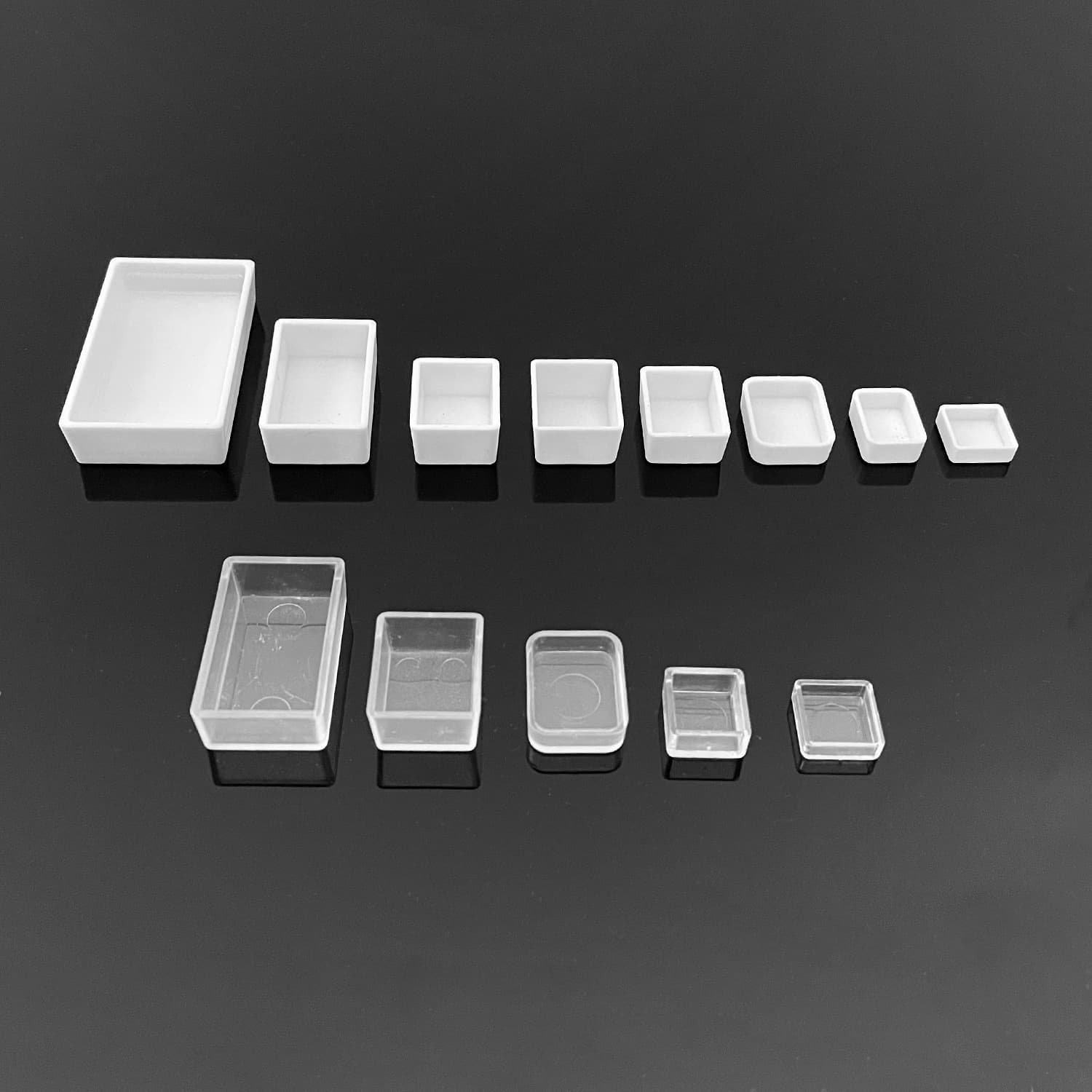 0.3ml 1ml 1.8ml 2ml watercolor paint transparent white packaging half pan watercolor half piece