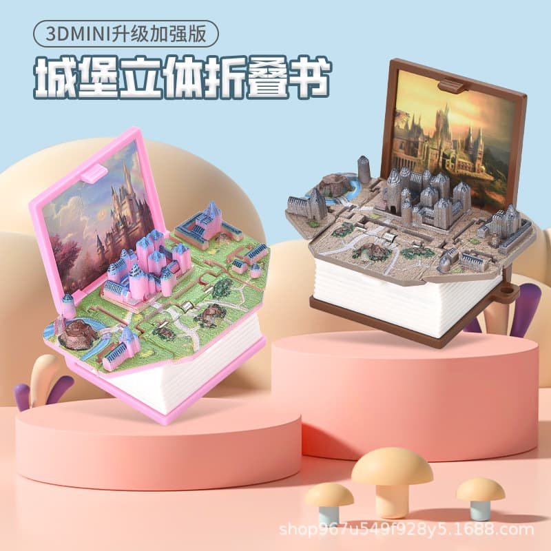 3D Pop-Up Book Basketball Football Keychain Backpack Pendant Creative Stress Relief Toy Wholesale