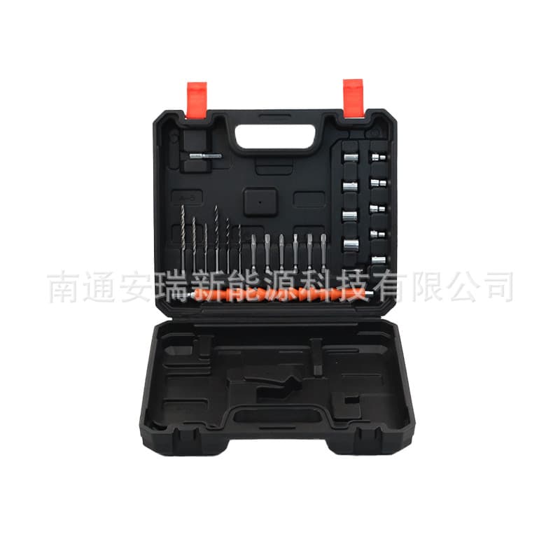 Overseas Trade Model Lithium Drill Wholesale Portable Hand Drill Impact Drill Screwdriver Lithium Drill