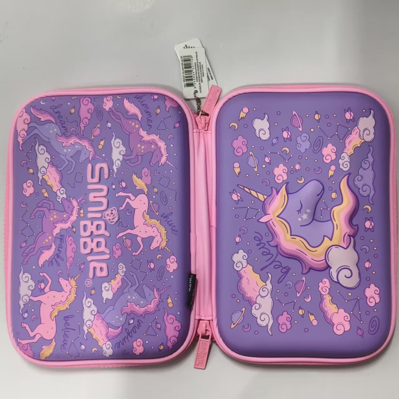 Source factory Australian Smiggle children's large-capacity student backpack for primary and secondary school students, cartoon pencil case