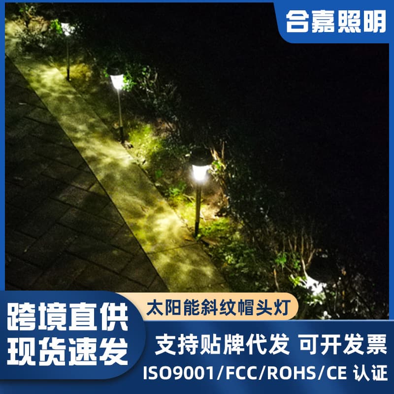 Solar Lawn Lights Outdoor Garden Courtyard Decorative Waterproof Shadow Light Plug-In Lawn Lampshade Solar Powered Garden Lighting